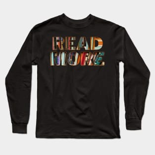 Read More Bookshelf Long Sleeve T-Shirt